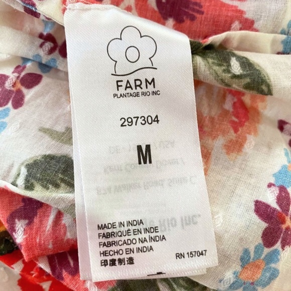 NEW Farm Rio Spring Bananas Mini Skirt Medium - Picture 15 of 17